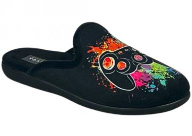 Εφηβικές Παντόφλες Σπιτιού | Υφαντίδης | 532010 | Μαύρο - Υφαντίδης - 